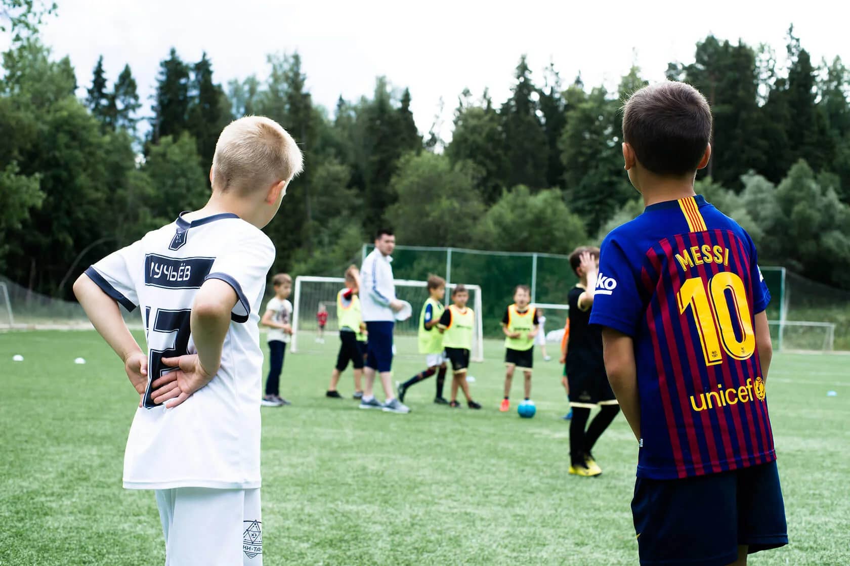 Летний детский футбольный лагерь для детей от 7 до 14 лет в Москве