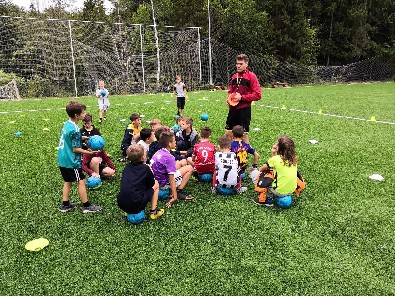 Летний детский футбольный лагерь для детей от 7 до 14 лет в Москве